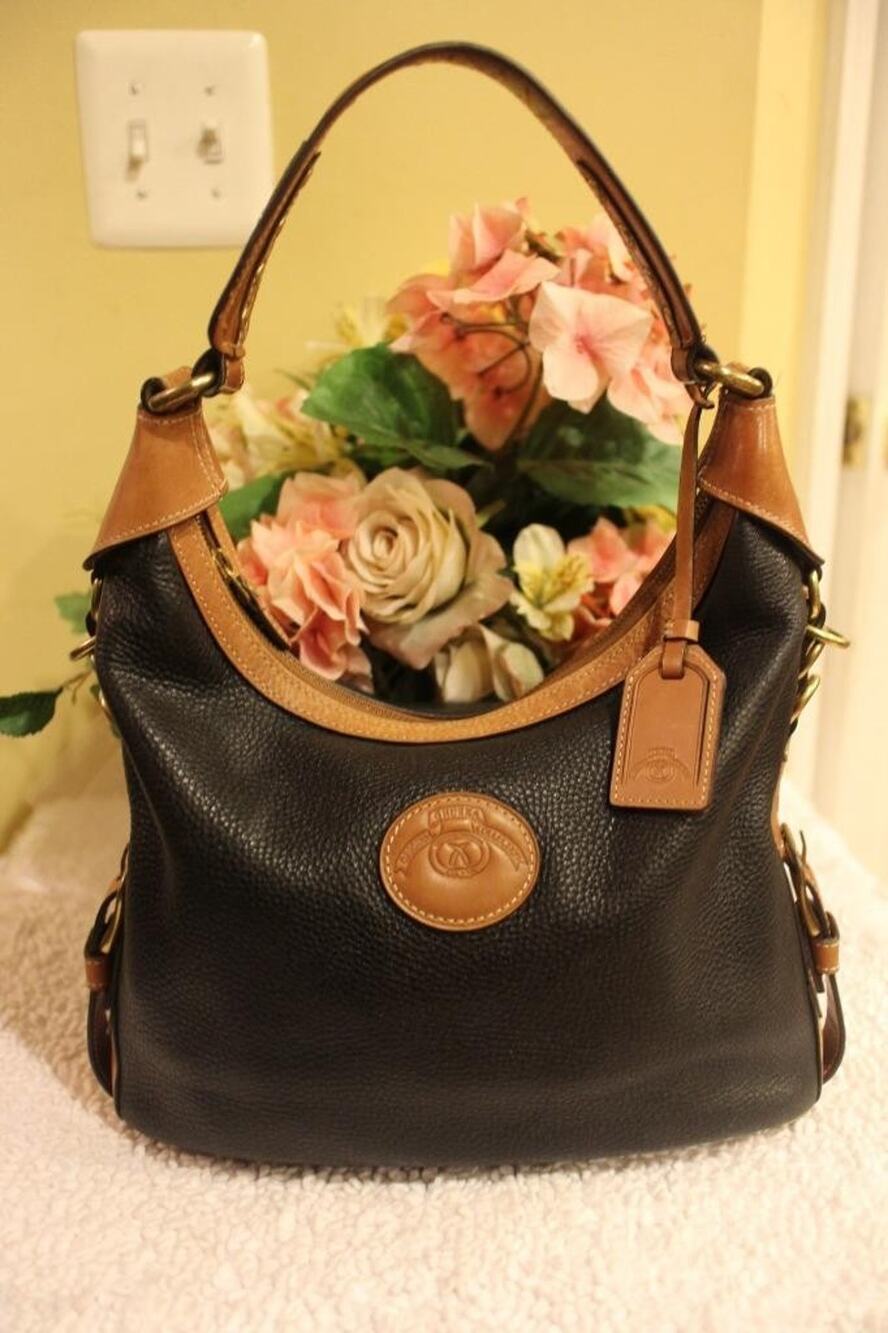 GHURKA MARLEY HODGSON Heritage Collection-Hobo Leather Bag (700